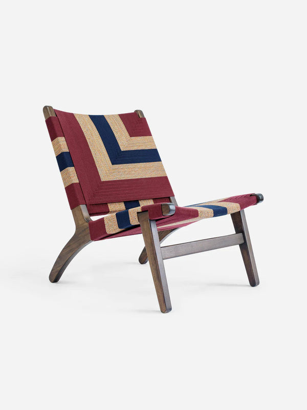 Masaya Lounge Chair - Momotombito Pattern Lounge Chairs MasayaCo 