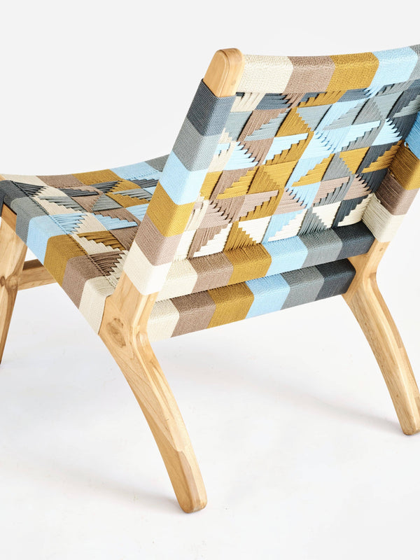 Masaya Lounge Chair | Prisma Pattern Lounge Chair MasayaCo 
