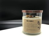 Natural Flower Petal Glass Tumbler Candle - 12 oz Candles Ritual and Fancy 