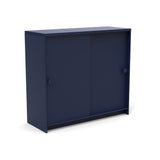Slider Cabinet Outdoor Storage Loll Designs Navy Blue Monochromatic 