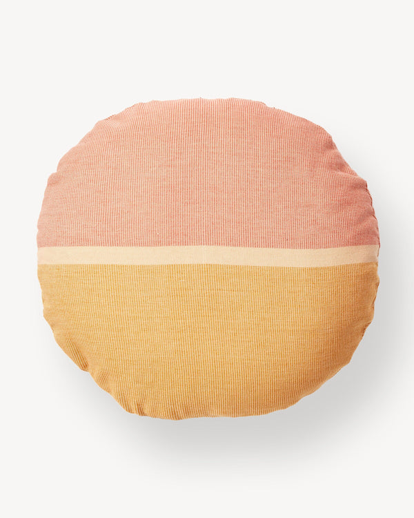 Valley Round Throw Pillow - SAMPLE SALE Throw Pillows Made Trade Bloom 