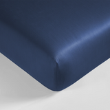 Airy Weight Eucalyptus Tencel Fitted Sheet Fitted Sheets Sijo Full Sapphire 