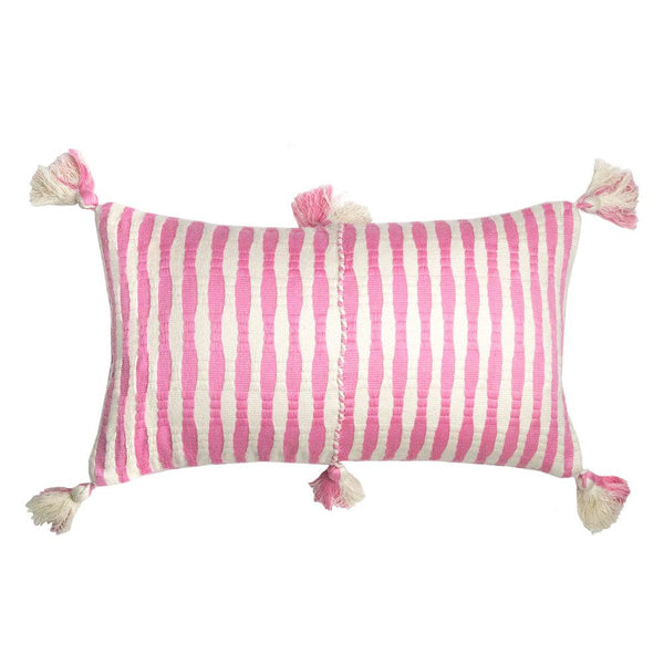Archive New York Antigua Pillow - Bubblegum Pink Striped Archive New York