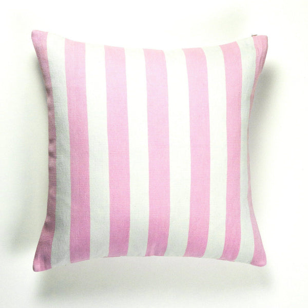 Archive New York Santiago Cabana Stripe - Light Pink Pillow Archive New York 