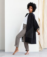 Cocoon Jacket - Charcoal Anchal Project 