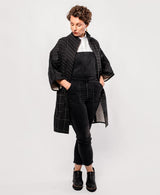 Cocoon Jacket - Charcoal Anchal Project 