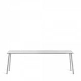 Emeco Run Side Table- Clear Aluminum Emeco 86" 