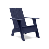 Flat Back Recycled Adirondack Chair Lounge Chairs Loll Designs Navy Blue Tall 