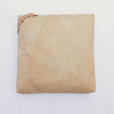 Floor Cushion - Leather Handle Yoga + Meditation Sound as Color Pink Sandstone 