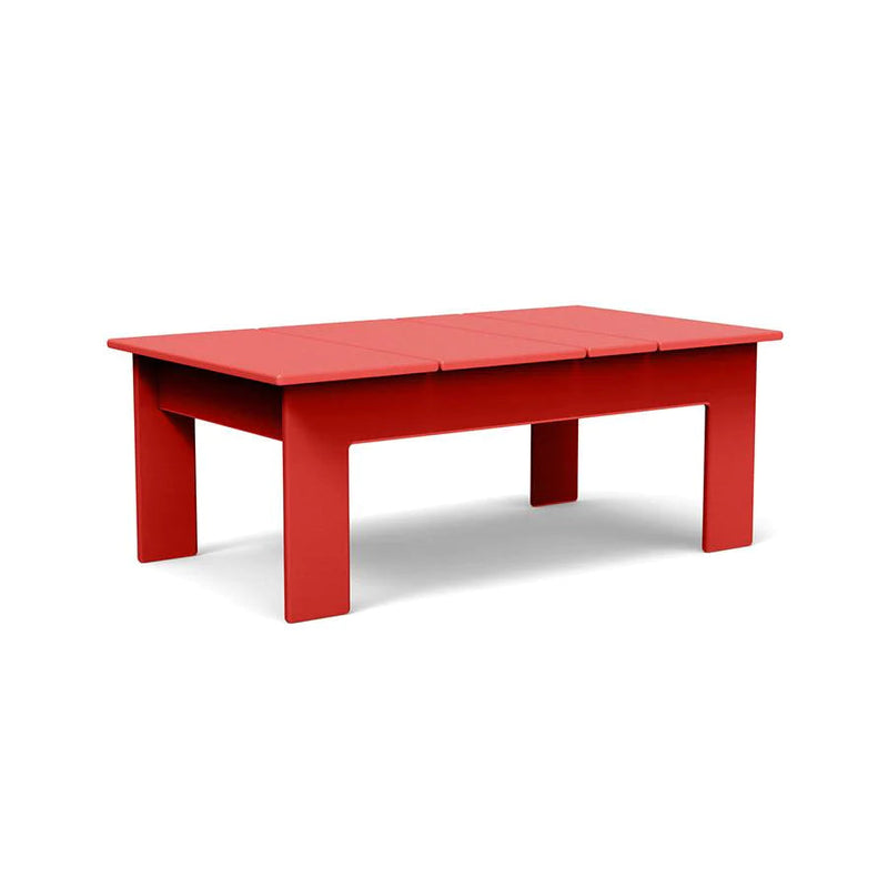 Lollygagger Recycled Cocktail Table Coffee Tables Loll Designs 32" x 18" Apple Red 