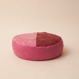 Meditation Cushion - Cotton Handle Yoga + Meditation Sound as Color Strawberry Half Moon 