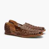 Men's Huarache Sandal Sandals Nisolo 8 Dark Brown 