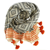 Merida Upcycled Turkish Towel / Blanket Multi Use Textiles Hilana: Upcycled Cotton 