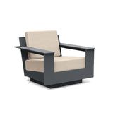 Nisswa Recycled Lounge Chair Lounge Chairs Loll Designs Charcoal Gray Canvas Flax 
