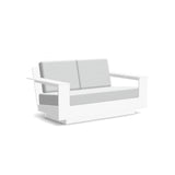 Nisswa Recycled Loveseat Sofas + Daybeds Loll Designs Cloud White Cast Silver 