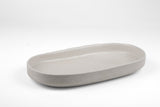Porcelain Oval Trays Serving Trays + Boards Lauren HB Studio Frost White Medium 