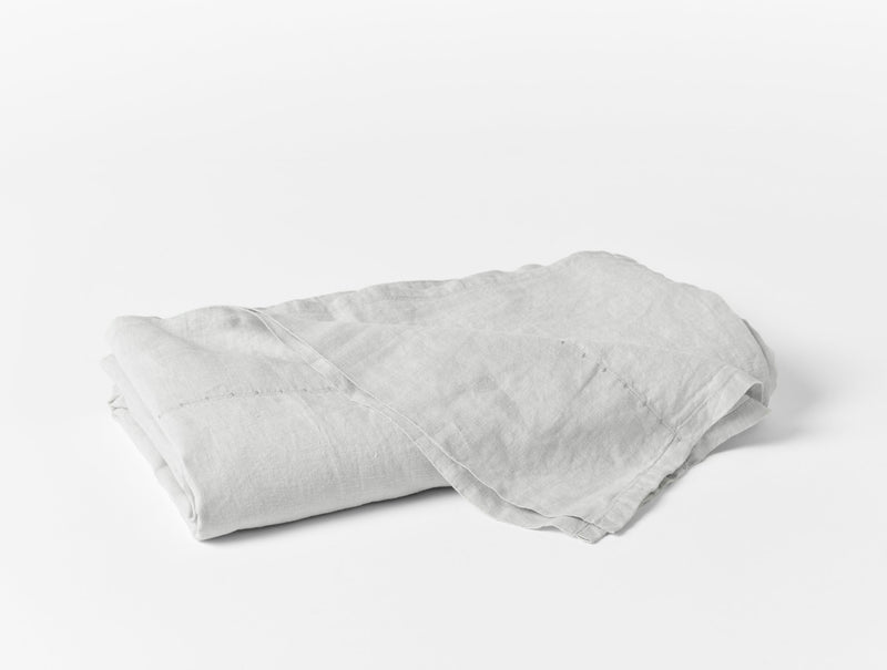 Relaxed Linen Sheet Set - Fog Sheets Coyuchi 