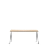 Run Side Table - Aluminum Frame Furniture Emeco 62" Accoya 