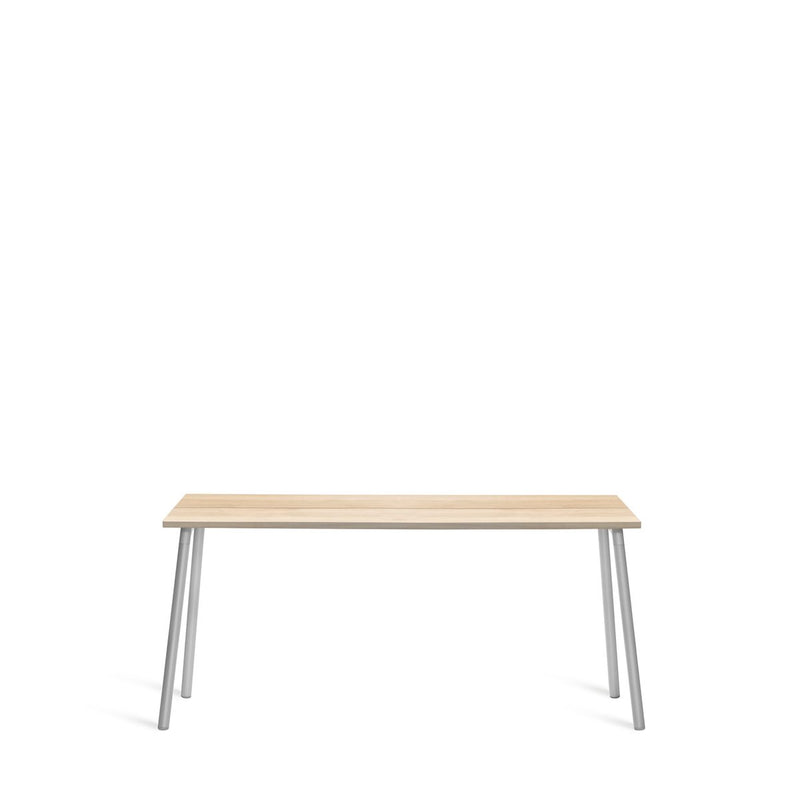 Run Side Table - Aluminum Frame Furniture Emeco 62" Accoya 