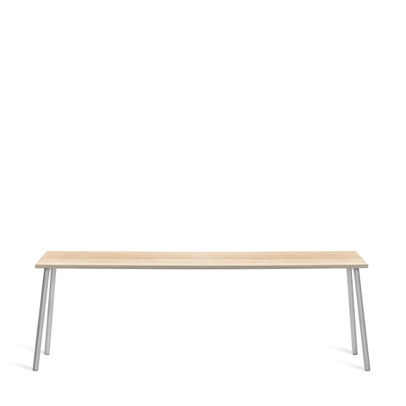 Run Side Table - Aluminum Frame Furniture Emeco 86" Accoya 