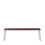 Run Side Table - Aluminum Frame Furniture Emeco 86" Walnut 