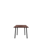Run Table - Black Frame Furniture Emeco 32" Walnut 