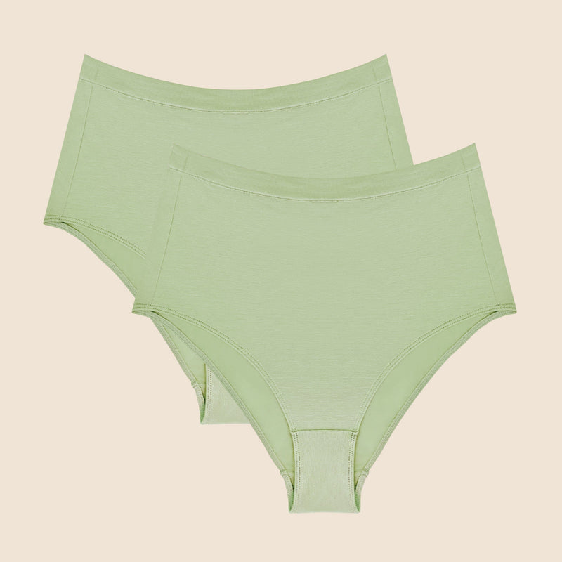 Seacell Full Coverage Brief 2-Pack Underwear Esme S Sage 