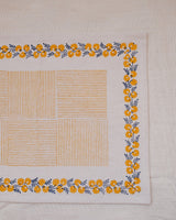 Soil to Studio Shikha - Block-printed Table Placemats - Set of 2 Table Linen Soil to Studio 
