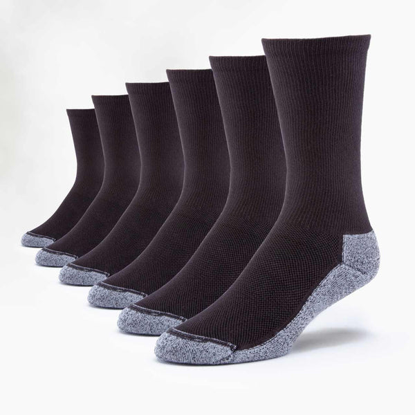 Unisex Sport Crew Socks - 6 Pack Socks Maggie's Organics 