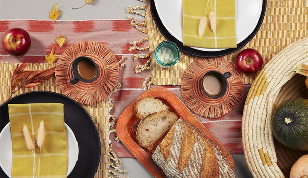Sustainable Fall Dinnerware and Table Decor