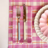 Abigail Plaid Dinner Napkin Set Table Linens Archive New York 