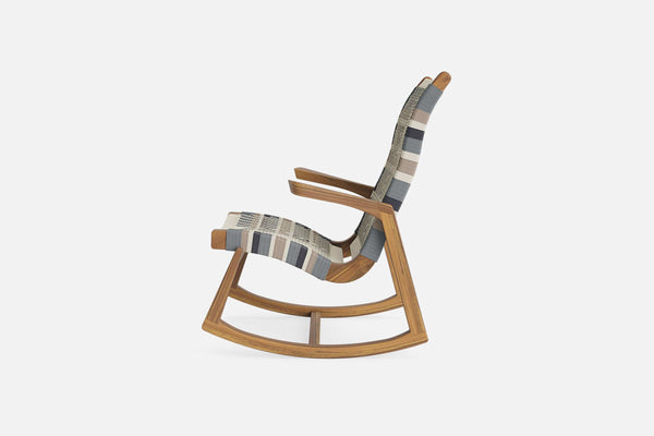 Amador Rocking Chair - Serena Pattern Rocking Chairs MasayaCo 