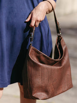 Boho Cork Shoulder Bag Handbags Tiradia Cork Brown 