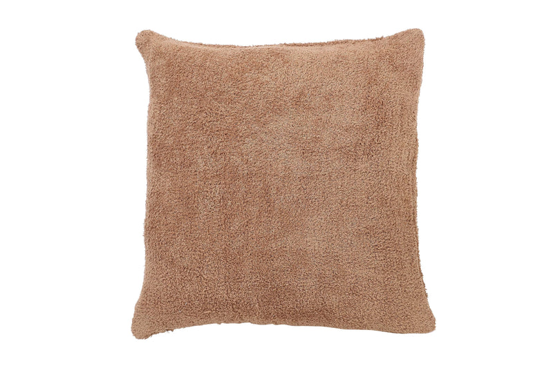 Boucle Cotton Fur Pillow Throw Pillows Casa Amarosa Pink Without Insert 