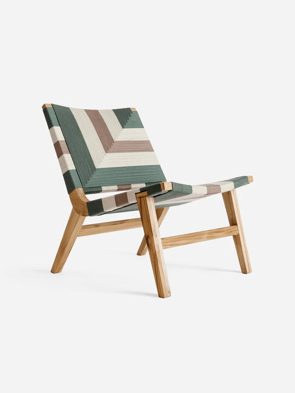 Casares Lounge Chair - Mojito Pattern Accent + Dining Chairs MasayaCo 