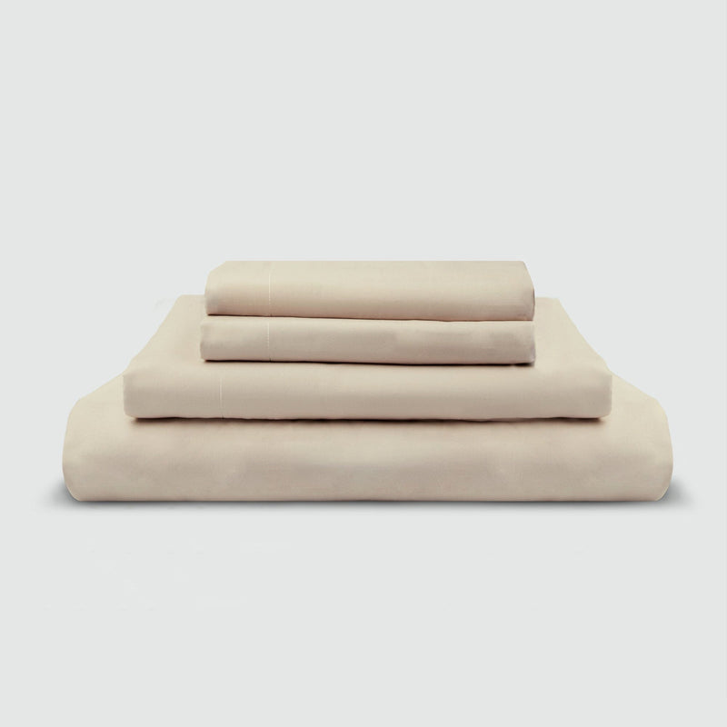 CrispCool Organic Cotton Sheet Set Sheet Sets Sijo Twin Fog No Flat Sheet