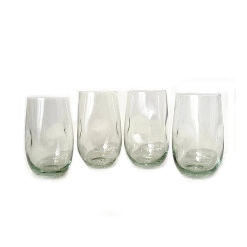Dented Water Glass Set Drinkware Mbare 