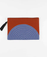 Eclipse Pouch Clutch Clutches Anchal Rust 