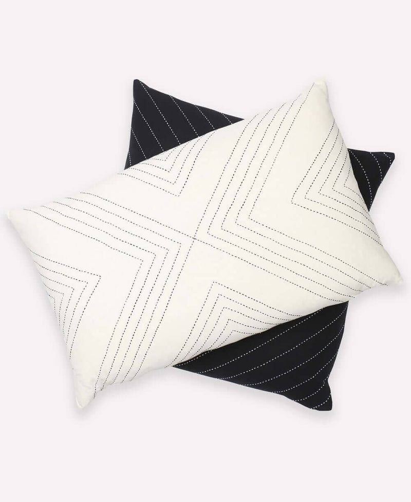 Geometric Lumbar Pillow Pillows Anchal 