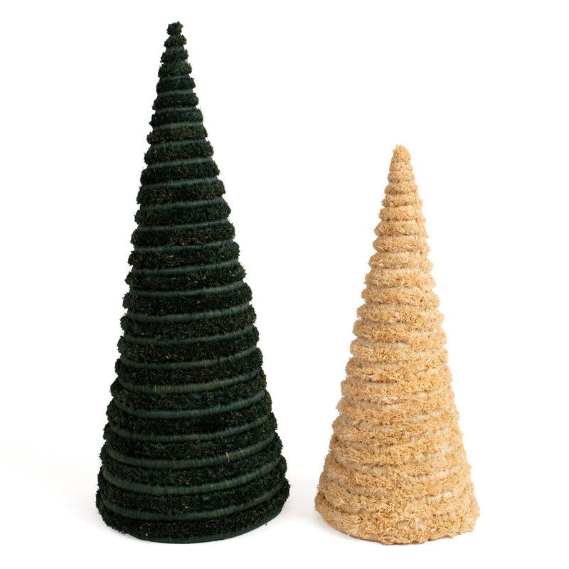 KAZI Holiday Trees - Large Fringed, Set of 2 Tree KAZI 