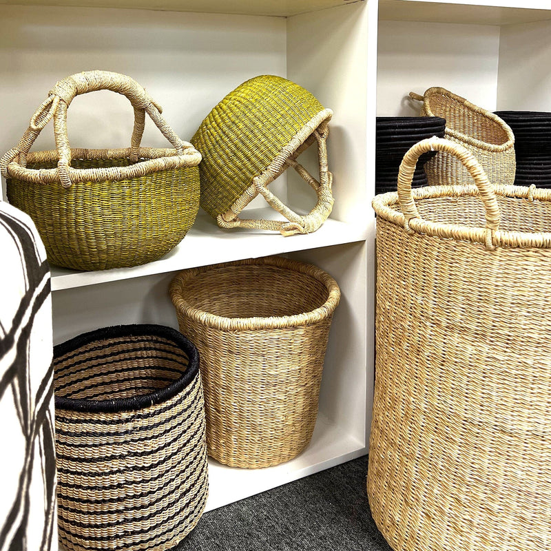 KAZI Neutral Storage - Natural Grass, Set of 2 Storage Baskets KAZI 
