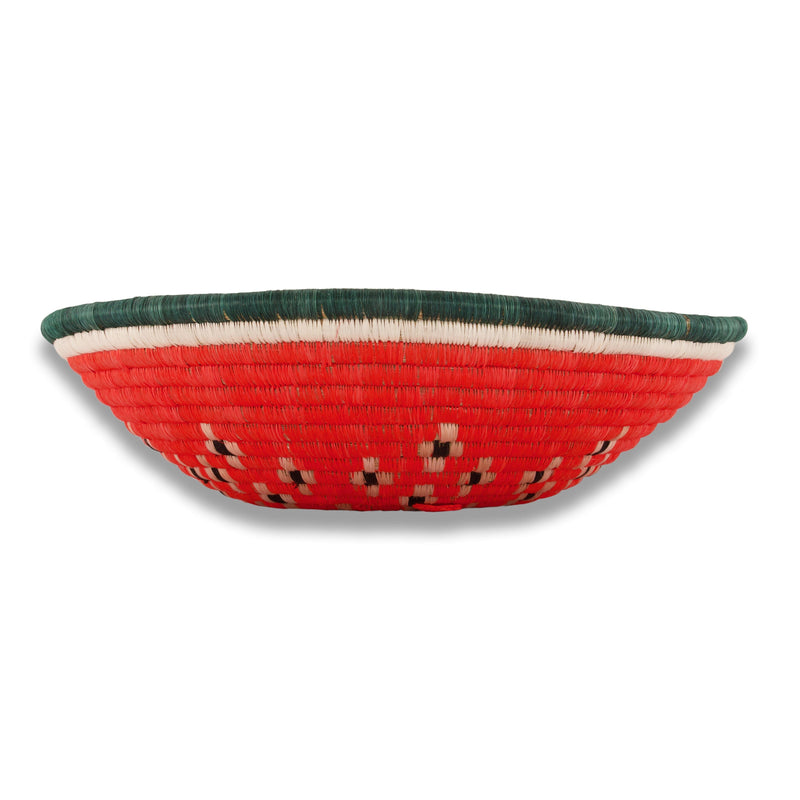 KAZI Seratonia Woven Bowl - 14" Watermelon KAZI 