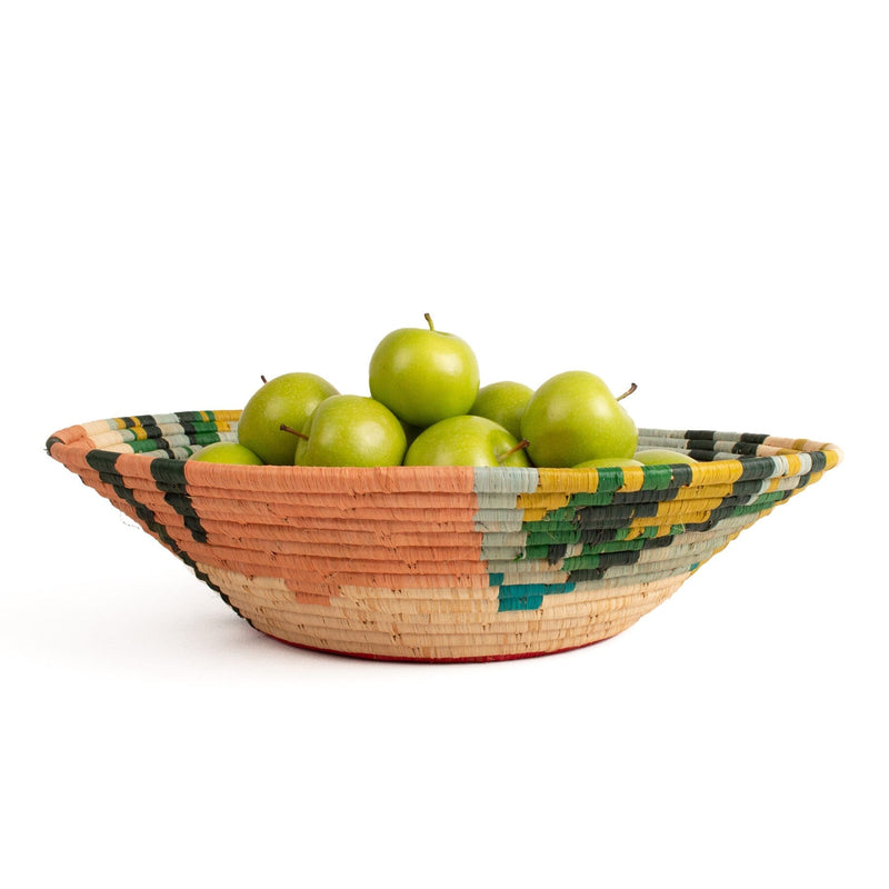KAZI Seratonia Woven Bowl - 16" Exotic Fruit Baskets KAZI 