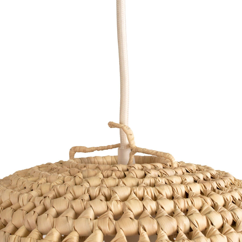 KAZI Stone Lamp Pendant - 11" Funnel Decor KAZI 