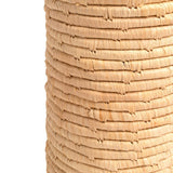 KAZI Stone Vessel - 8.5" Natural Cylindrical Vase Decor KAZI 