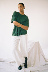 LA Relaxed Linen Simple Pant Bottoms LA Relaxed 