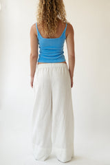 LA Relaxed Linen Simple Pant Bottoms LA Relaxed 