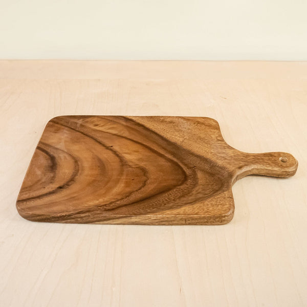 LIKHÂ Rectangle Cutting Board with Handle - Acacia Wood | LIKHÂ Cutting Board LIKHÂ 