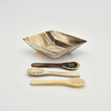 Maadili Collective Horn Spice Bowl with Spoon Horn Maadili Collective 