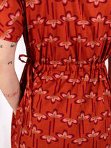 Mata Traders Aimee Maxi Dress - Mod Daisy Spiced Coral Dresses Mata Traders 